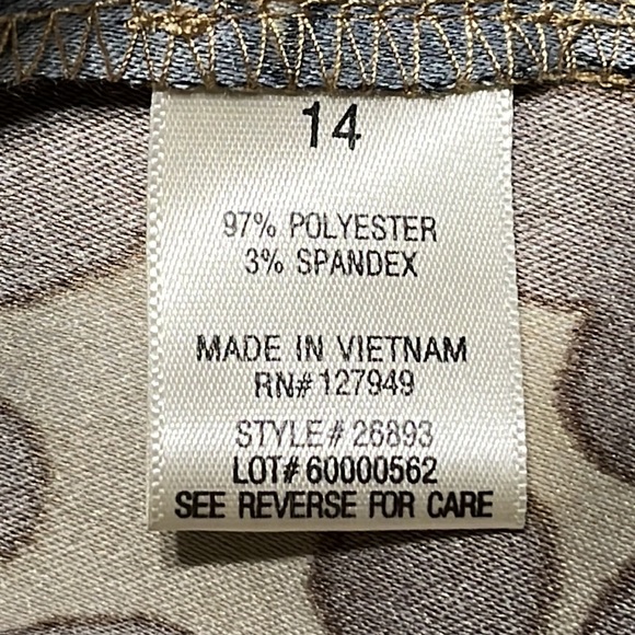 Emma & Michele Woman’s Dress Multicolor Size 6 - Picture 8 of 8